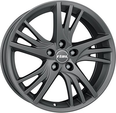 Rial Padua 8.5x19 5x114.3 ET 45 Dia 70.1 graphite matt