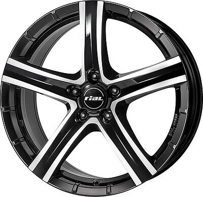 Rial Quinto 8x18 5x114.3 ET 35 Dia 70.1 Diamond Black