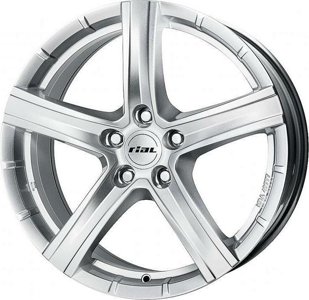 Rial Quinto 9x19 5x120 ET 48 Dia 65 Polar Silver