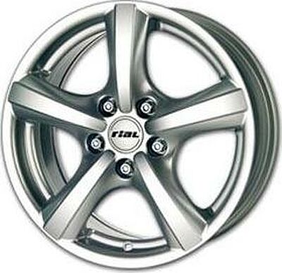 Rial Riga 7.5x17 5x112 ET 45 Dia 66.6 polar silver