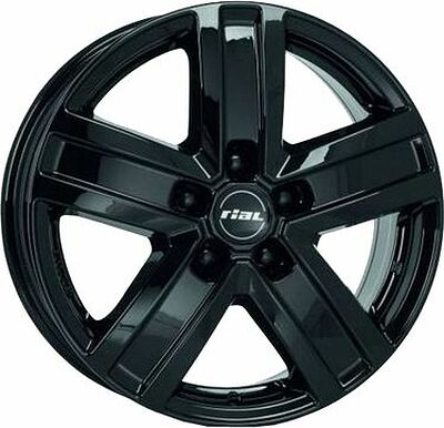 Rial Transporter 5 7x17 5x130 ET 66 Dia 89 Diamond Black