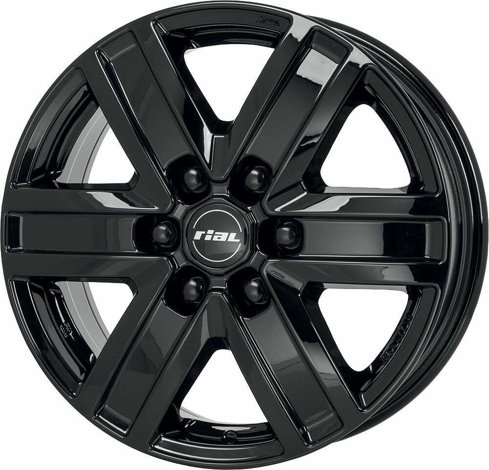 Rial Transporter 6 7x17 6x139 ET 22 Dia 100 Diamond Black