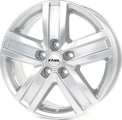 Rial Transporter 6.5x16 5x118 ET 50 Dia 71.1 polar silver