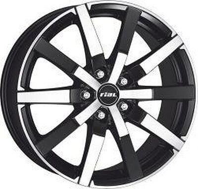 Rial Trenta 8x18 5x112 ET 48 Dia 70.1 racing black front polish