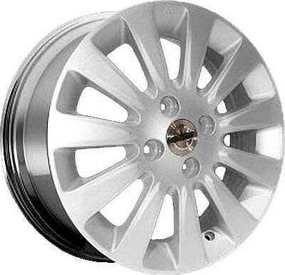 Roner RN1909 5.5x15 4x100 ET 45 Dia 60.1 silver