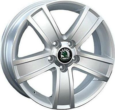 Roner RN2509 6x15 5x100 ET 38 Dia 57.1 silver