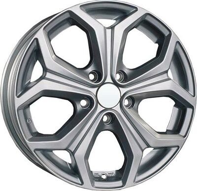 RPLC FO60 7x17 5x108 ET 50 Dia 63.3 silver