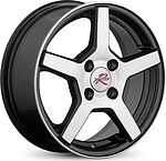 RST R024 5.5x14 4x100 ET 40 Dia 60.1 BK/FP