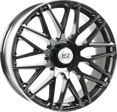 RST R042 8.5x20 5x112 ET 40 Dia 66.6 BK