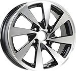 RST R055 6x15 4x98 ET 33 Dia 58.6 BFP RST R055 6x15 4x98 ET 33 Dia 58.6 BFP