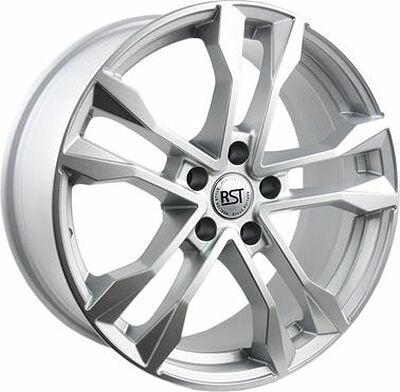 RST R068 8x18 5x112 ET 30 Dia 66.6 Silver