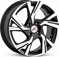 RST R075 6x15 4x100 ET 46 Dia 54.1 BK/FP