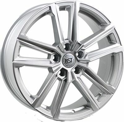 RST R078 7x18 5x112 ET 22 Dia 66.6 Silver