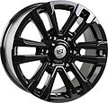 RST R107 Prado 7x17 6x139 ET 25 Dia 106 BL
