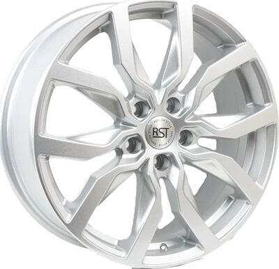 RST R138 7x18 5x114.3 ET 48 Dia 67.1 Silver