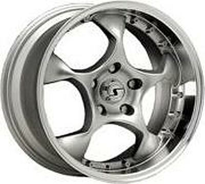 Schmidt Space 8.5x17 5x120 ET 35 Dia 72.6 Silver Polished Lip