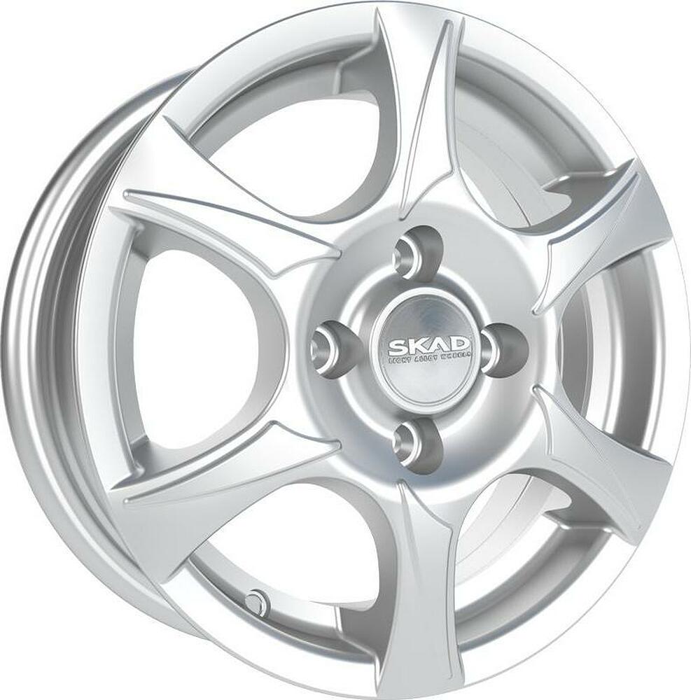 Скад Аэро 5x13 4x98 ET 35 Dia 58 алмаз-белый