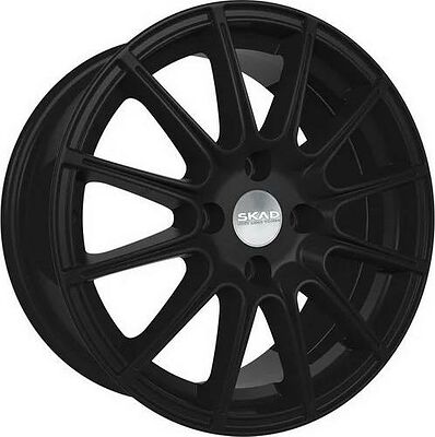 Скад Ле Ман 7.5x17 5x108 ET 45 Dia 63.35 Черный бархат