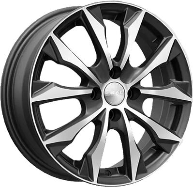 Скад Нагоя 6x16 4x100 ET 50 Dia 60.1 алмаз-бархат-новый