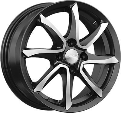 Скад Осака 6x15 4x100 ET 48 Dia 54.1 алмаз бархат новый