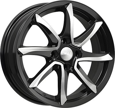 Скад Осака 6x15 4x100 ET 48 Dia 54.1 алмаз-матовый