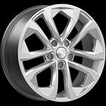 Скад Тукан 7x17 5x114.3 ET 40 Dia 66.1 toyota silver