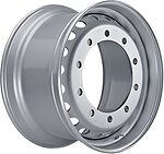 SRW 10/285/220/120 11x22 10x285 ET 120 Dia 220 Silver
