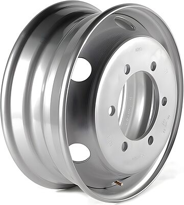 SRW 1957 6x17.5 6x222.25 ET 127 Dia 164 Silver