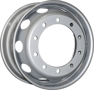 SRW 6/222/164/135 6x17.5 6x222.25 ET 135 Dia 164 Silver