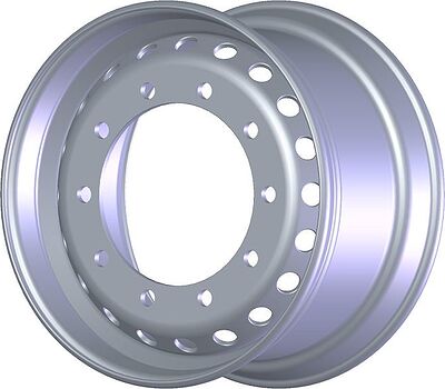 SRW 8221108 11.75x22.5 10x335 ET 120 Dia 281 silver