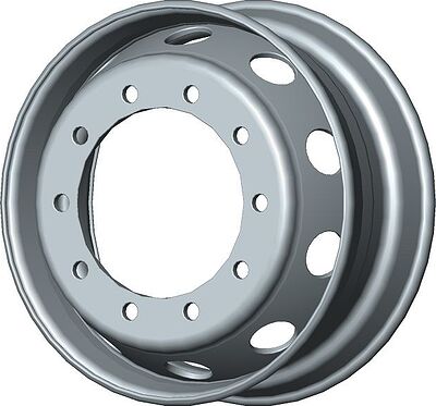 SRW G228204 8.25x22.5 10x335 ET 169 Dia 281 silver