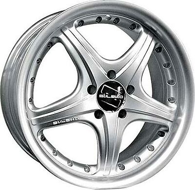 Stilauto Star 7.5x17 5x112 ET 37 Dia 66.6 silver