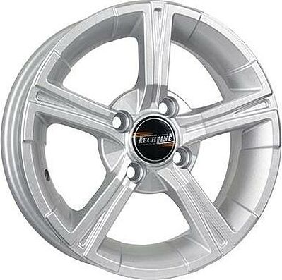 Tech Line TL314 5.5x13 4x98 ET 30 Dia 58.6 silver