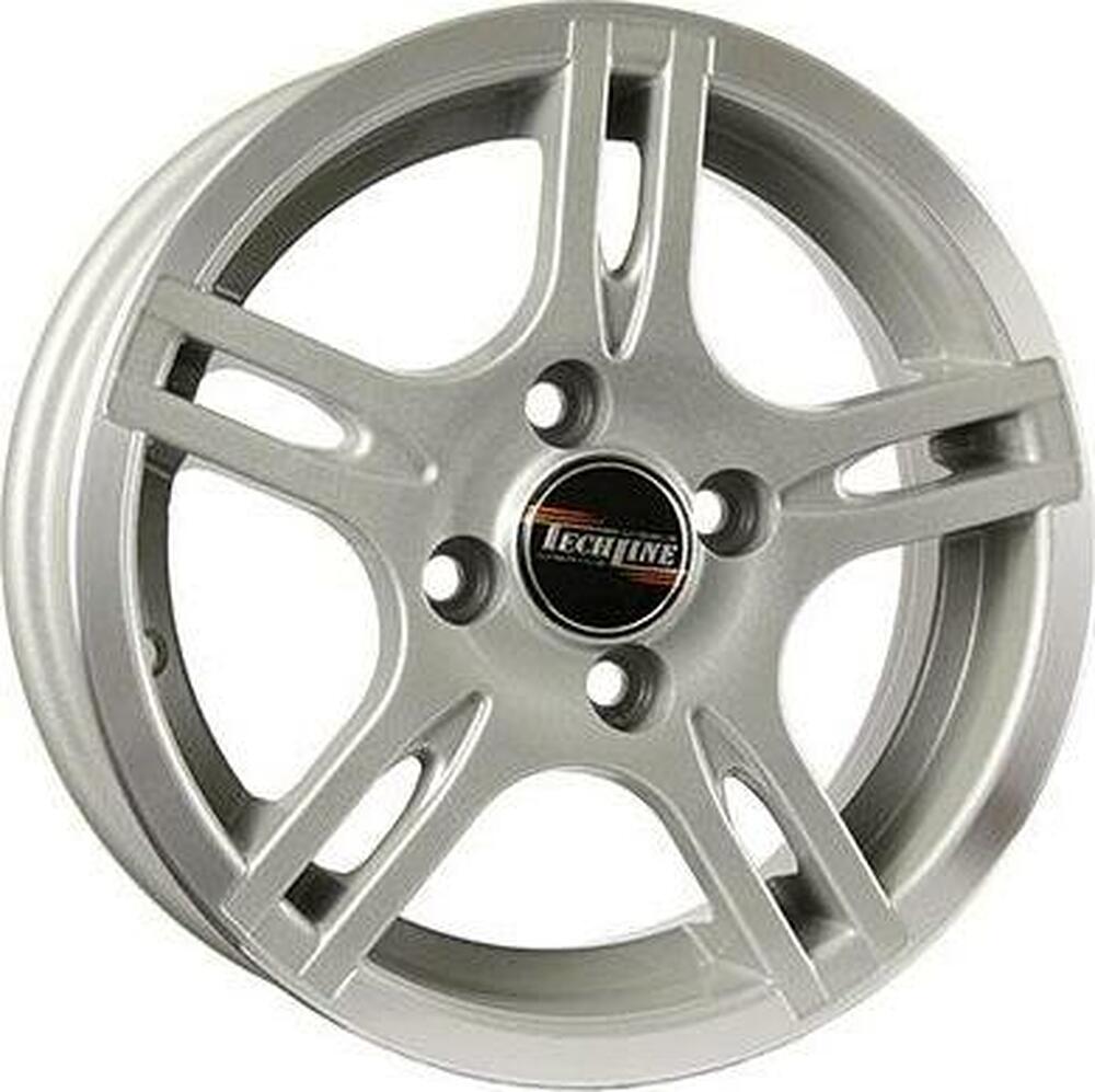 Tech Line TL319 5x13 4x98 ET 35 Dia 58 Silver