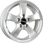 Tech Line TL403 5.5x14 5x100 ET 35 Dia 57.1 silver