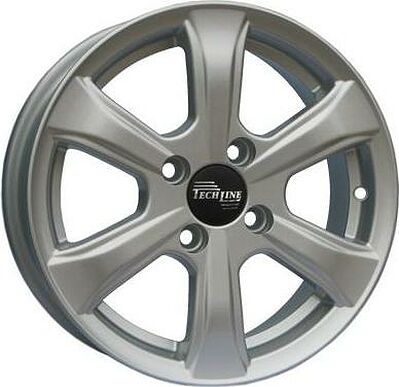 Tech Line TL408 5.5x14 4x100 ET 43 Dia 60.1 Platinum