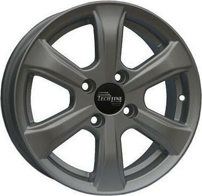 Tech Line TL408 5.5x14 4x100 ET 43 Dia 60.1 Platinum