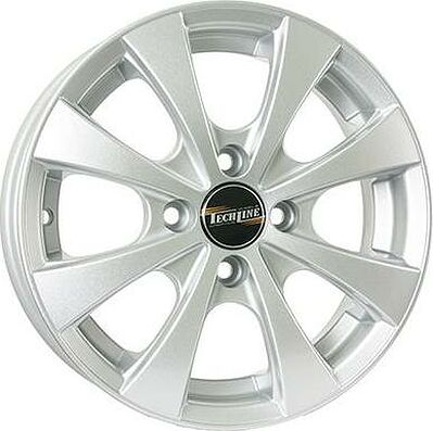 Tech Line TL411 5x14 4x100 ET 45 Dia 54.1 silver