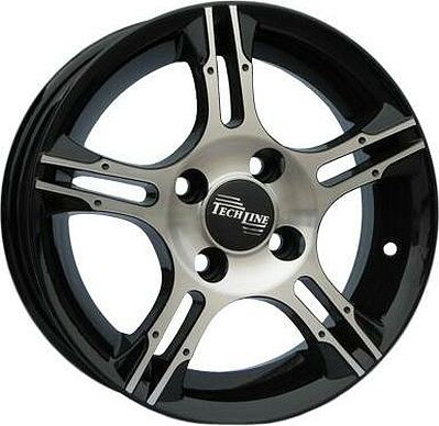 Tech Line TL413 5.5x14 4x98 ET 32 Dia 58.6 silver