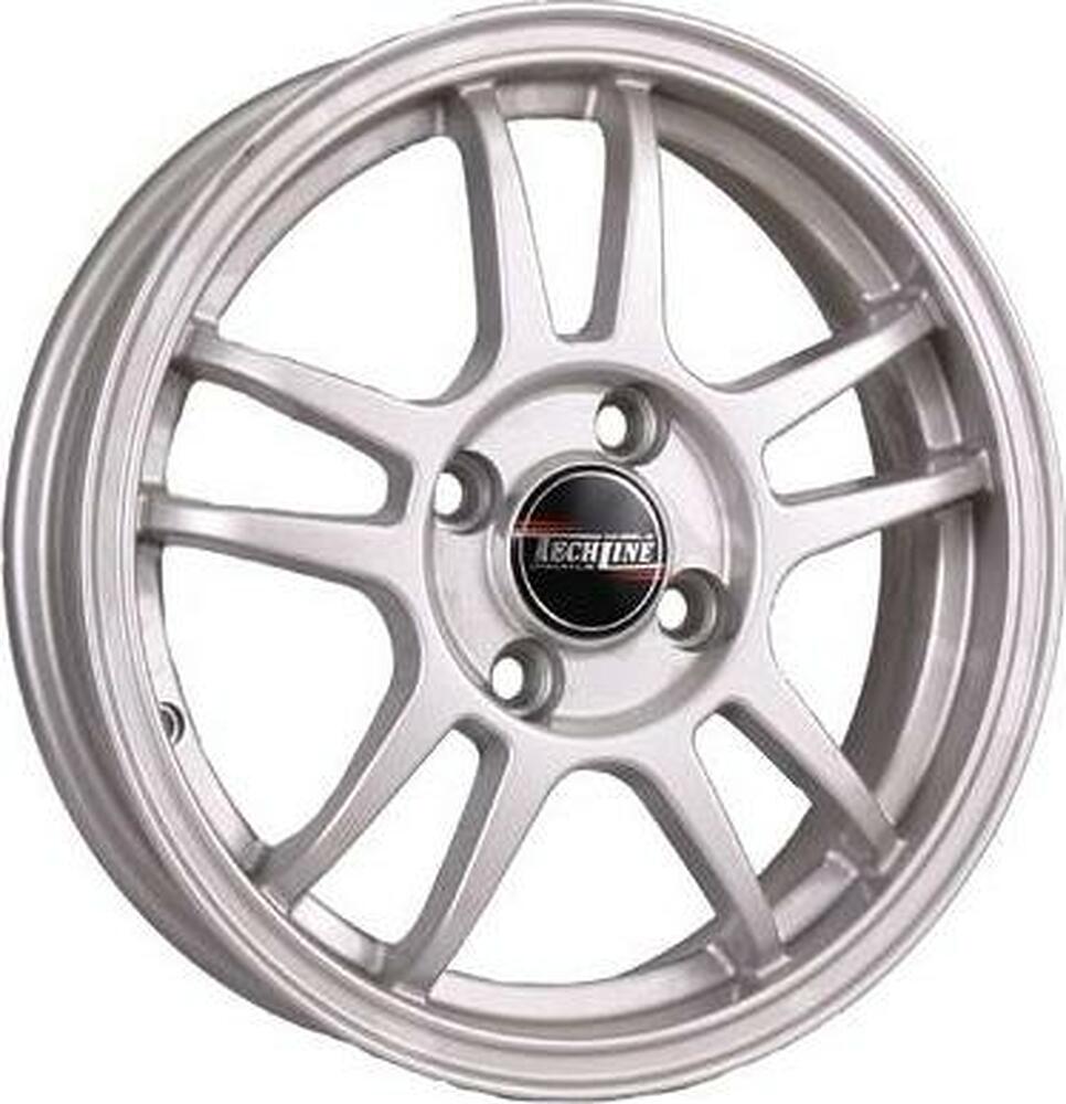 Tech Line TL417 5x14 4x100 ET 43 Dia 67 Silver