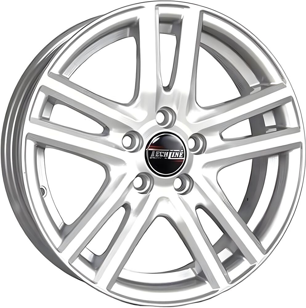 Tech Line TL429 5x14 4x100 ET 43 Dia 67 Silver