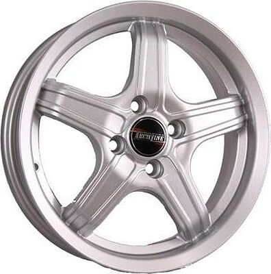 Tech Line TL436 5.5x14 4x100 ET 35 Dia 67.1 silver