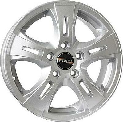 Tech Line TL501 6x15 4x100 ET 45 Dia 67.1 silver