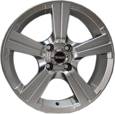 Tech Line TL503 6.5x15 5x108 ET 40 Dia 58.6 Chrome