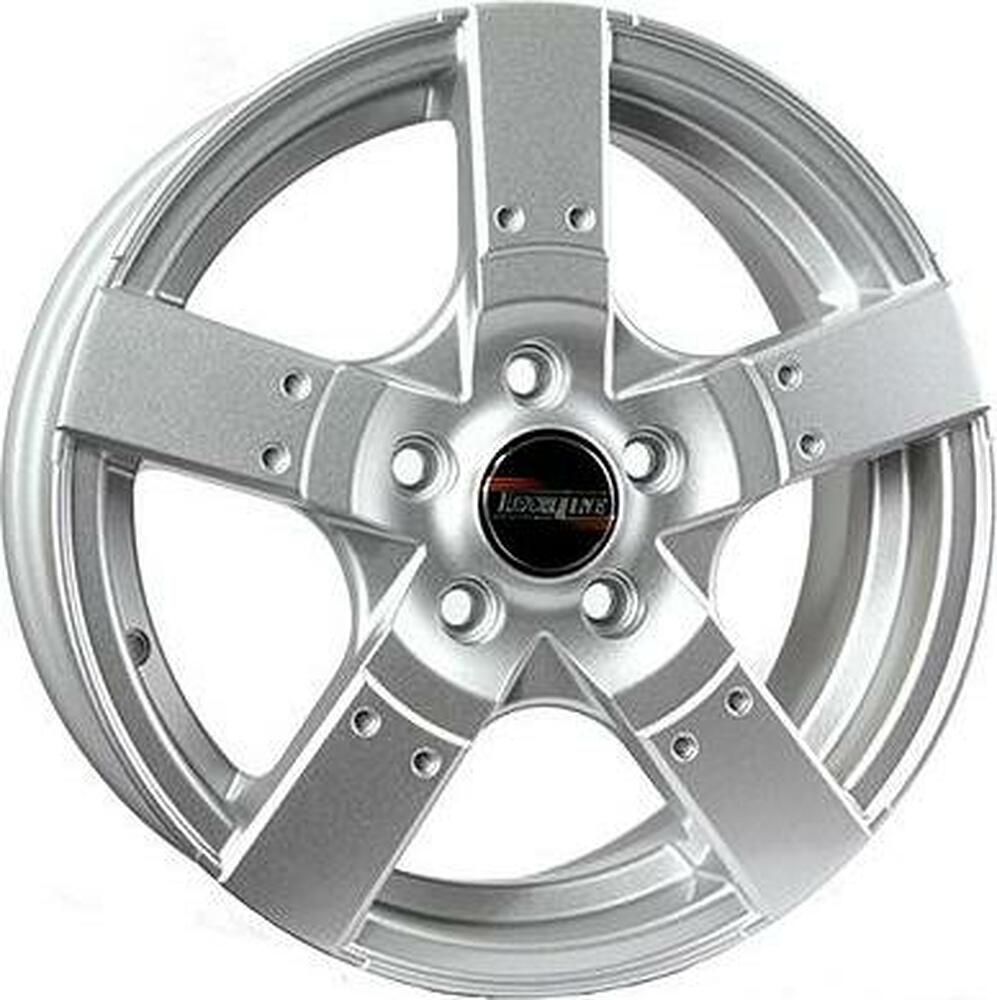 Tech Line TL504 6x15 5x100 ET 45 Dia 67.1 silver