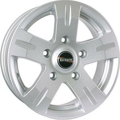 Tech Line TL510 6.5x15 5x139.7 ET 40 Dia 98.1 silver