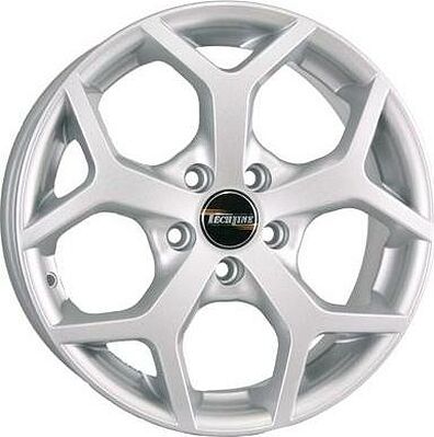 Tech Line TL511 6x15 5x108 ET 52.5 Dia 63.4 silver