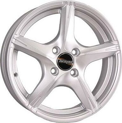 Tech Line TL528 6x15 4x100 ET 45 Dia 54.1 silver