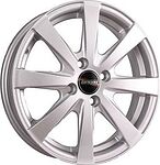 Tech Line TL534 5.5x15 4x100 ET 45 Dia 54.1 silver