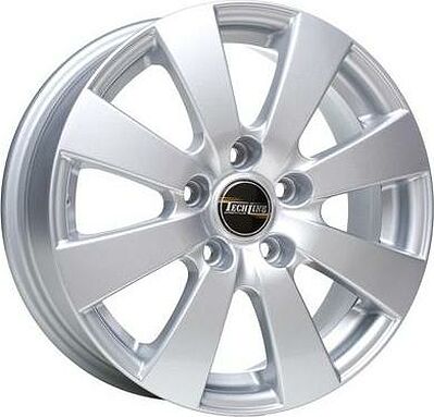 Tech Line TL613 6.5x16 5x114.3 ET 45 Dia 60.1 silver